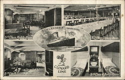 R.M.S. "Andania" - Cunard Line Cruise Ships Postcard Postcard Postcard