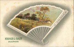 Kranich & Bach Pianos Postcard