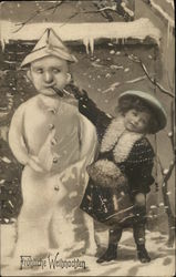 Frohliche Weihnachten Postcard