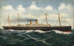 Steamship Baltic Steamers Postcard Postcard Postcard