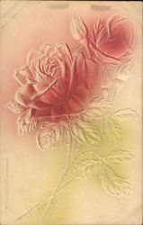 Beautiful Rose, Coded Message Flowers Postcard Postcard Postcard