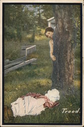 Treed Postcard