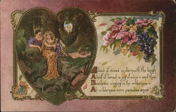 A Book of Verses underneath the bough Postcard