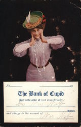 The Bank of Cupid Postcard