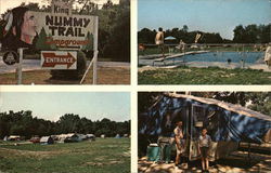 King Nummy Trail Campground Cape May Court House, NJ Postcard Postcard Postcard