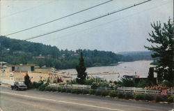 View of Shore Hills Beach Postcard