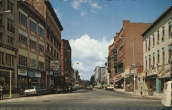 Business District Lowell, MA Postcard Postcard Postcard