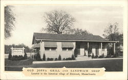 Old Joppa Grill and Sandwich Shop Postcard