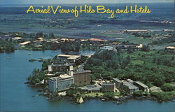 Hilo Bay and Hotel Hawaii Postcard Postcard Postcard