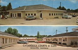 Catahoula Courts & Cafe Jonesville, LA Postcard Postcard Postcard