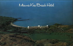 Aerial View of Mauna Kea Beach Hotel Postcard