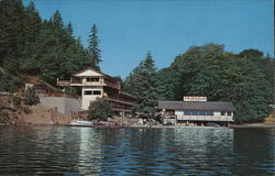 Fairholm Resort, Lake Crescent Postcard