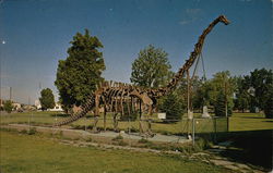 Dinosaur - Utah Field House of Natural History Postcard