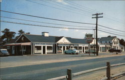 West Yarmouth Shopping Center Postcard