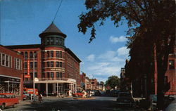 Railroad Street St. Johnsbury, VT Postcard Postcard Postcard