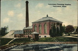 Lawrence Pumping Sation Massachusetts Postcard Postcard Postcard