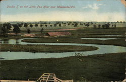 Double S On the Little Fox River Waukesha, WI Postcard Postcard Postcard