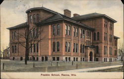 Franklin School Racine, WI Postcard Postcard Postcard