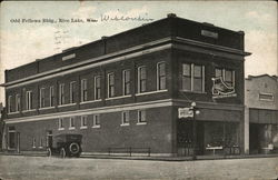 Odd Fellows Building Rice Lake, WI Postcard Postcard Postcard