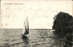 Lake Kegonsa Stoughton, WI Postcard Postcard Postcard