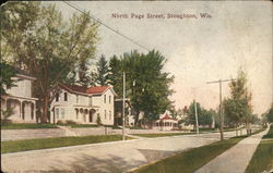 North Page Street Postcard