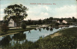 Danforth Locks Oconomowoc, WI Postcard Postcard Postcard