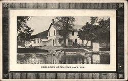 Keolsch's Hotel Pike Lake, WI Postcard Postcard Postcard