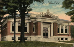 Public Library Postcard