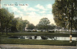 View in South Park Postcard