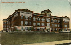 State Normal School La Crosse, WI Postcard Postcard Postcard