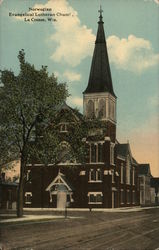 Norwegian Evangelical Lutheran Church La Crosse, WI Postcard Postcard Postcard