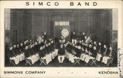 Simmons Company - Simco Band Postcard