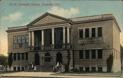 Carnegie Library Postcard