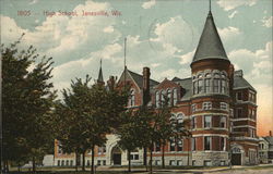 High School Postcard