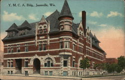 Y.M.C.A. Building Janesville, WI Postcard Postcard Postcard