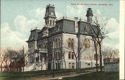 Rock County Court House Janesville, WI Postcard Postcard Postcard