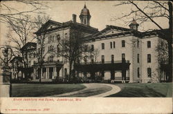 State Institute for Blind Postcard