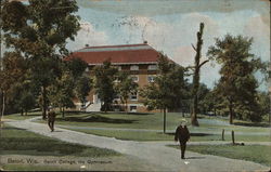 Beloit College - The Gymnasium Wisconsin Postcard Postcard Postcard