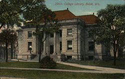 College Library Postcard