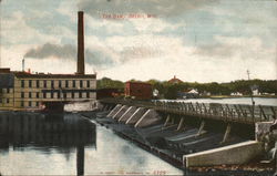 The Dam Beloit, WI Postcard Postcard Postcard