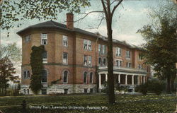 Oemsby Hall, Lawrence University Appleton, WI Postcard Postcard Postcard