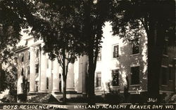 Wayland Academy - Boys Residence Hall Postcard