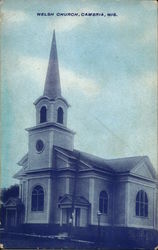 Welsh Church Cambria, WI Postcard Postcard Postcard