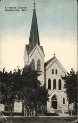 Lutheran Church Hortonville, WI Postcard Postcard Postcard