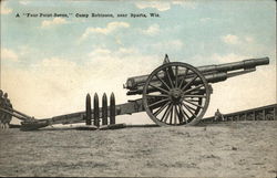 A "Four-Point-Seven" Camp Robinson Postcard