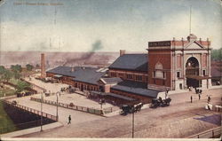 Union Depot Omaha, NE Postcard Postcard Postcard