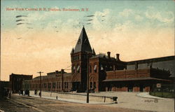 New York Central R.R. Station Rochester, NY Postcard Postcard Postcard