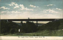 The Apple River Trestle Postcard