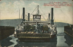 S.P. Ferry Boat "Solano" Postcard