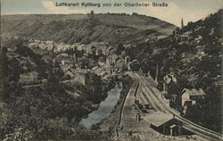 Luftkurort Kyllburg von der Oberkaller Strasse Postcard